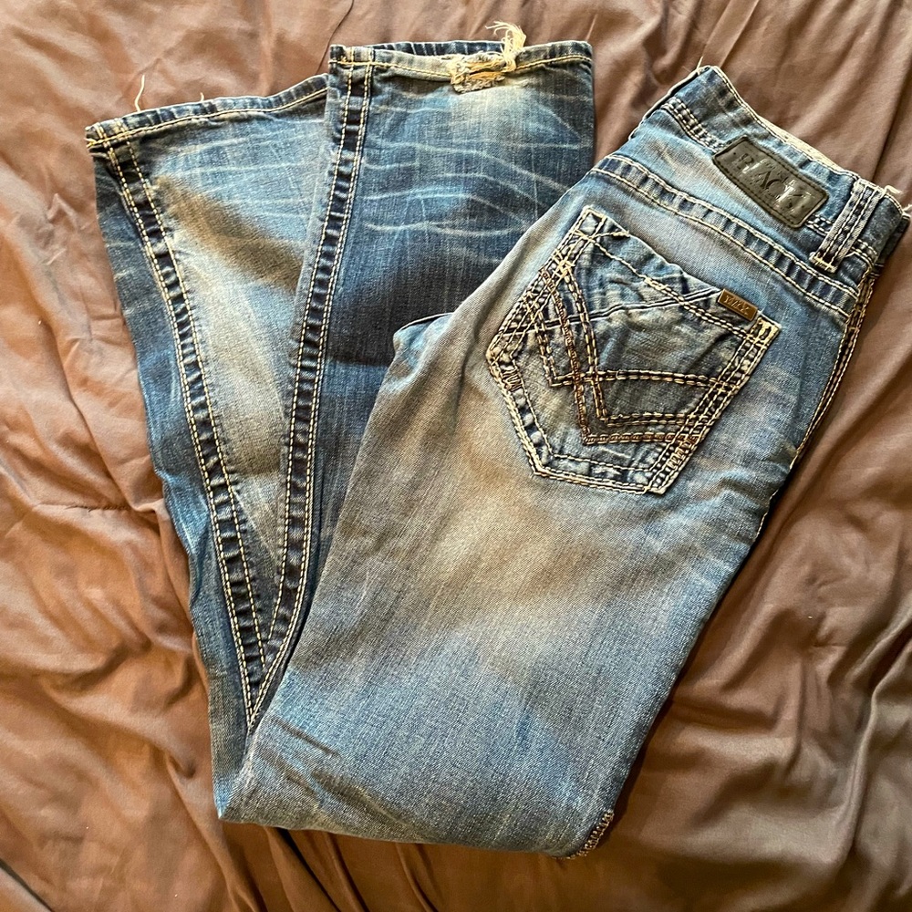 Buckle Black Jeans